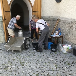 Kirchenputz am Mittwoch, 29. Juli