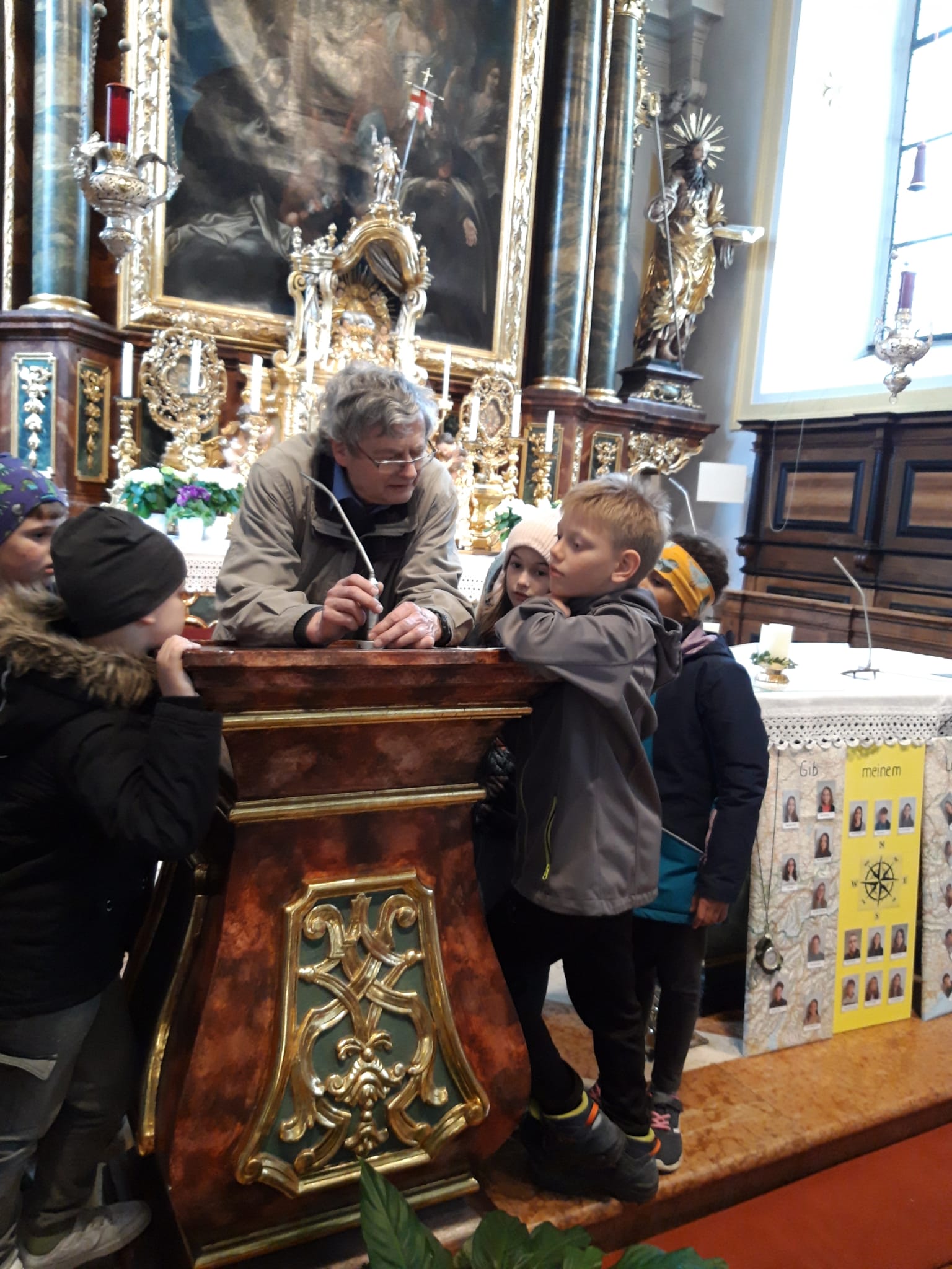 Kirchenführung ErstkommunionKinder