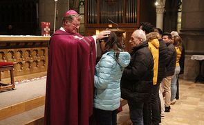 Zulassung und Segnung der TaufkandidatInnen durch Bischof Manfred Scheuer
