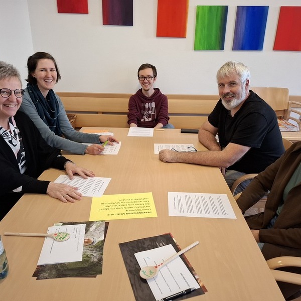 Gruppe Verkündigung