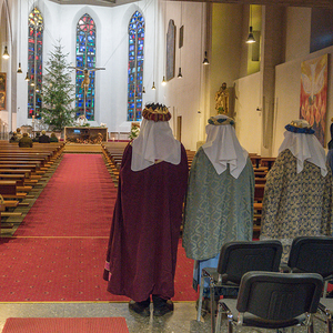 Sternsinger waren unterwegs in Kirchdorf
