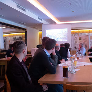 Festsitzung Gemeinderat Kopfing im Geburtshaus von Johann Nepomuk Hauser