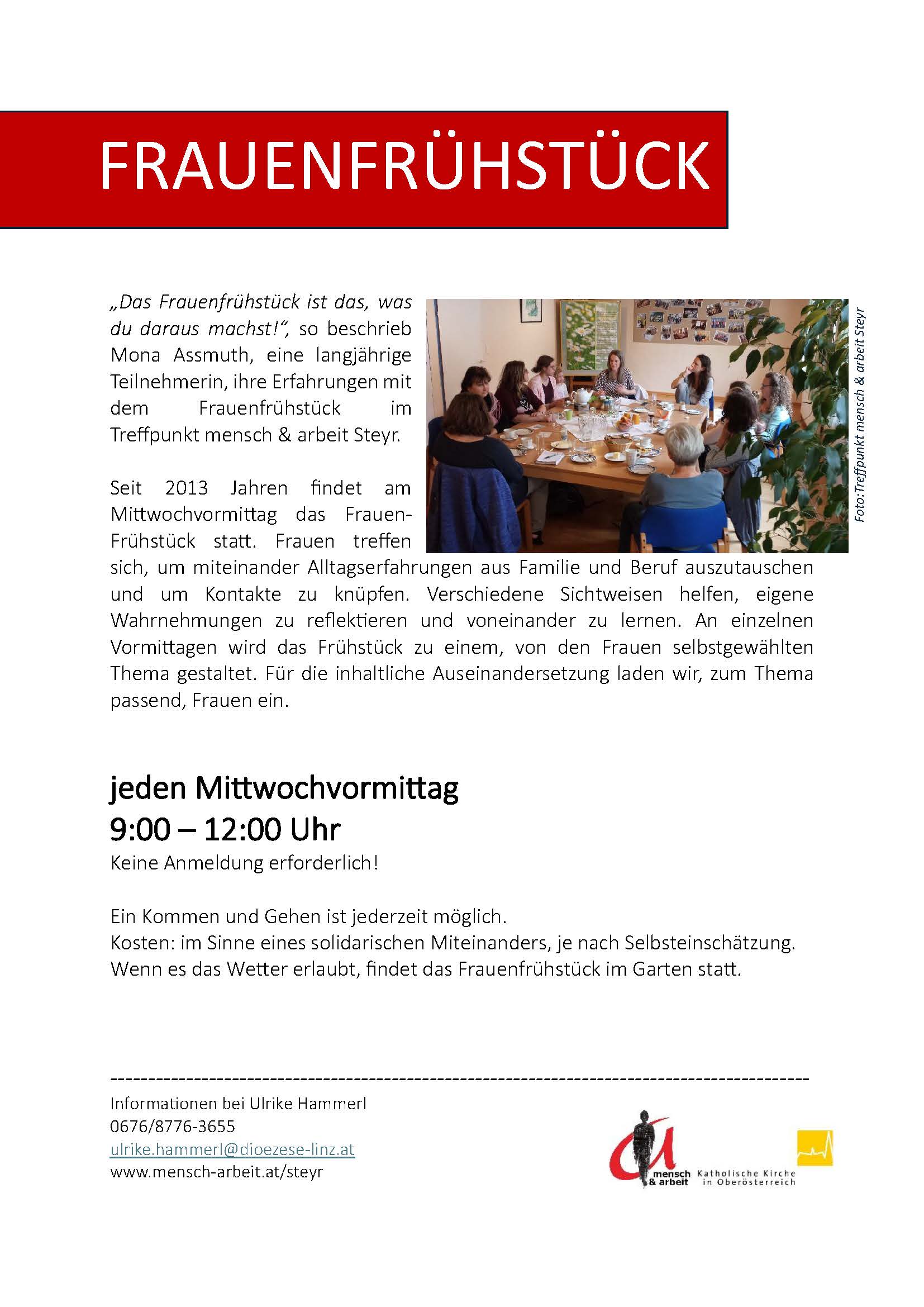 Einladung Frauenfrühstück