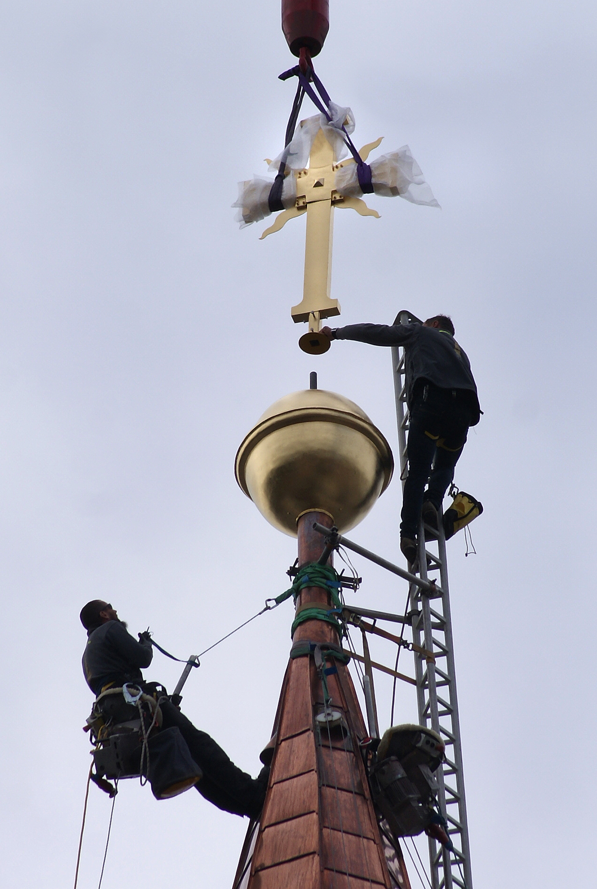 Turmkreuzsteckung Sept 19