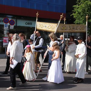 Fronleichnam 2022 mit Marcel Callo und St. Quirinus