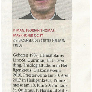 Pater Florian in KLeinmünchen