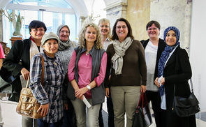 Interreligiöse Frauengruppe vom Haus der Frau im Jüdischen Museum