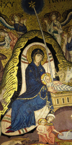 Geburt Jesu, Santa Maria dell'Ammiraglio, Palermo