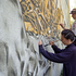 Neues Mural am St. Barbara Friedhof gegen Gewalt an Zivilist:innen