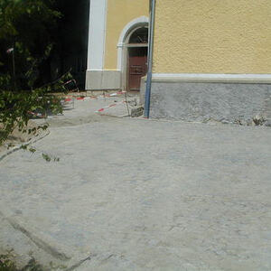 Außenrenovierung Pfarrkirche 2005