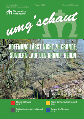 Titelseite Pfarrblatt
