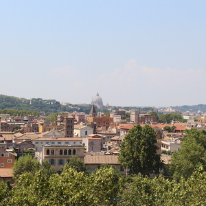 Ministrant*innen-Romwallfahrt 2018 - Blick auf den Petersdom