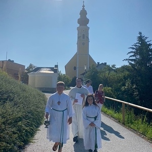 Fahrzeugsegnung im Juli 2023