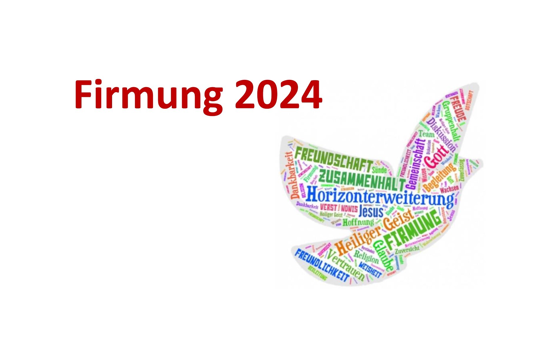 Einladung zur Firmung