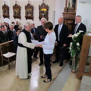 Traberg dankt P.Meinrad