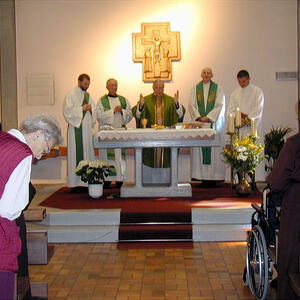 Pfarrvisitation - Besuch Bezirksseniorenheim Leumühle