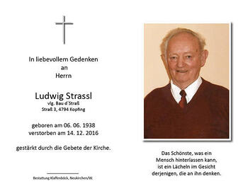 Ludwig Strassl / © Pfarrgemeinde Kopfing Ludwig Strassl