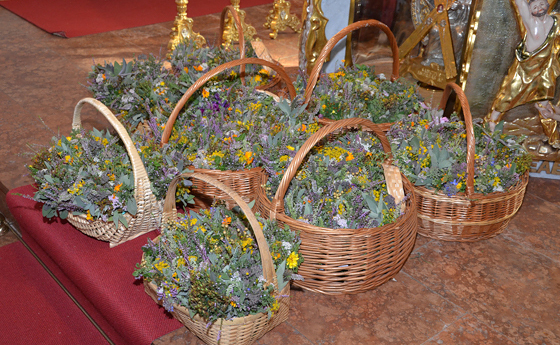 Ehejubelpaare, Kräuterweihe und Tag der Blasmusik