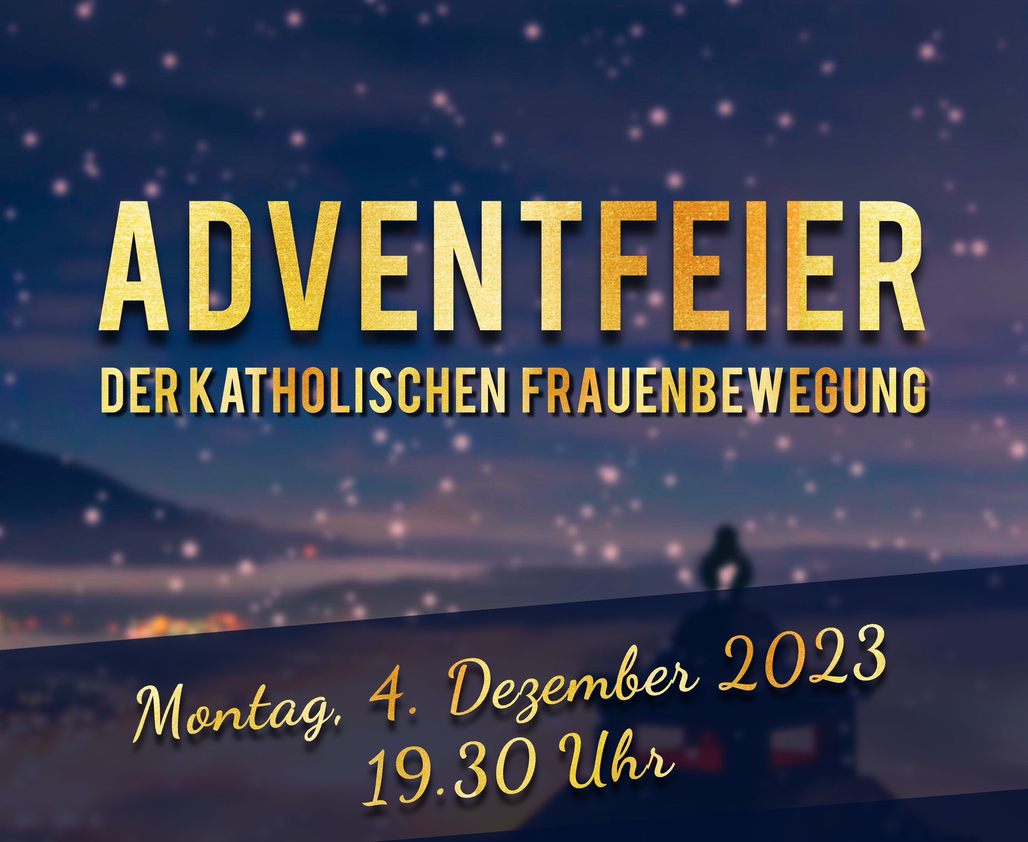 Flyer Adventfeier