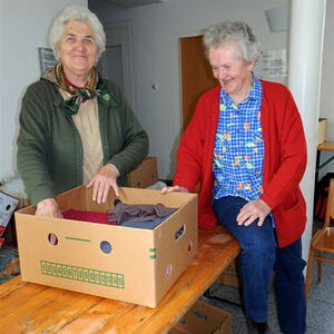 Kleidersammlung für die Mission
