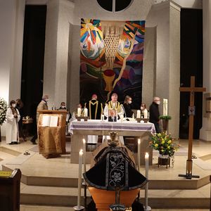 Begräbnis Franz Kastberger in St. Quirinus - Kleinmünchen