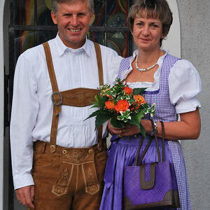 Silberne Hochzeit: Christine und Karl Lanzerstorfer
