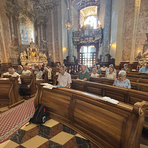 Andacht in der Dreifaltigkeitskirche