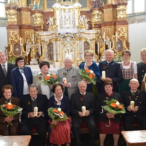 Fest der Jubelhochzeiten