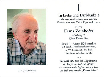 Franz Zeinhofer