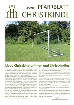 Pfarrblatt Christkindl