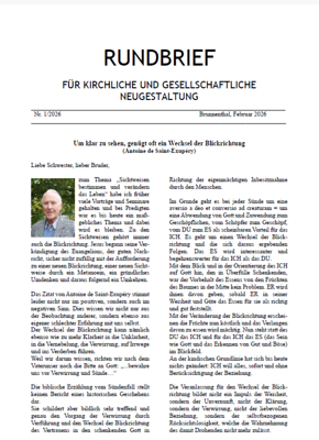 Rundbrief 1/26