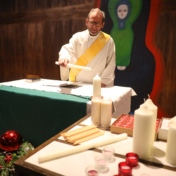 Segnung der Kerzen zu Maria Lichtmess