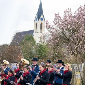 Palmprozession und Heilige Messe