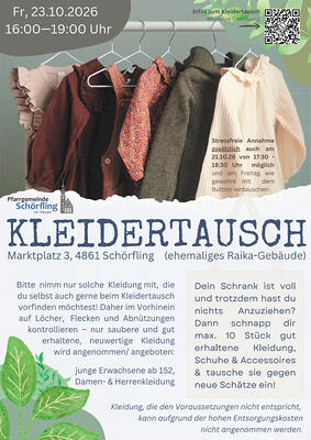 Kleidertausch 23.10.2026