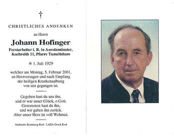 Johann Hofinger