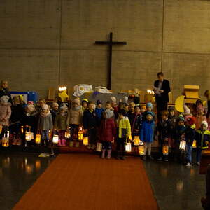 Martinsfest mit dem Kindergarten