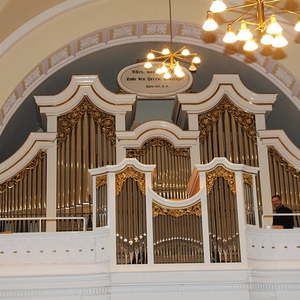 ... bevor an der Rowan-West-Orgel...