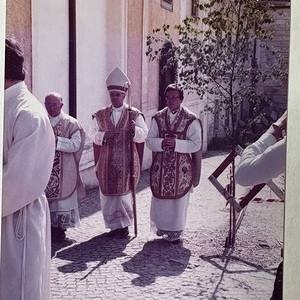 Grundsteinlegung 1982