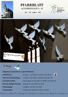 Pfarrblatt 06 bis 08 2025
