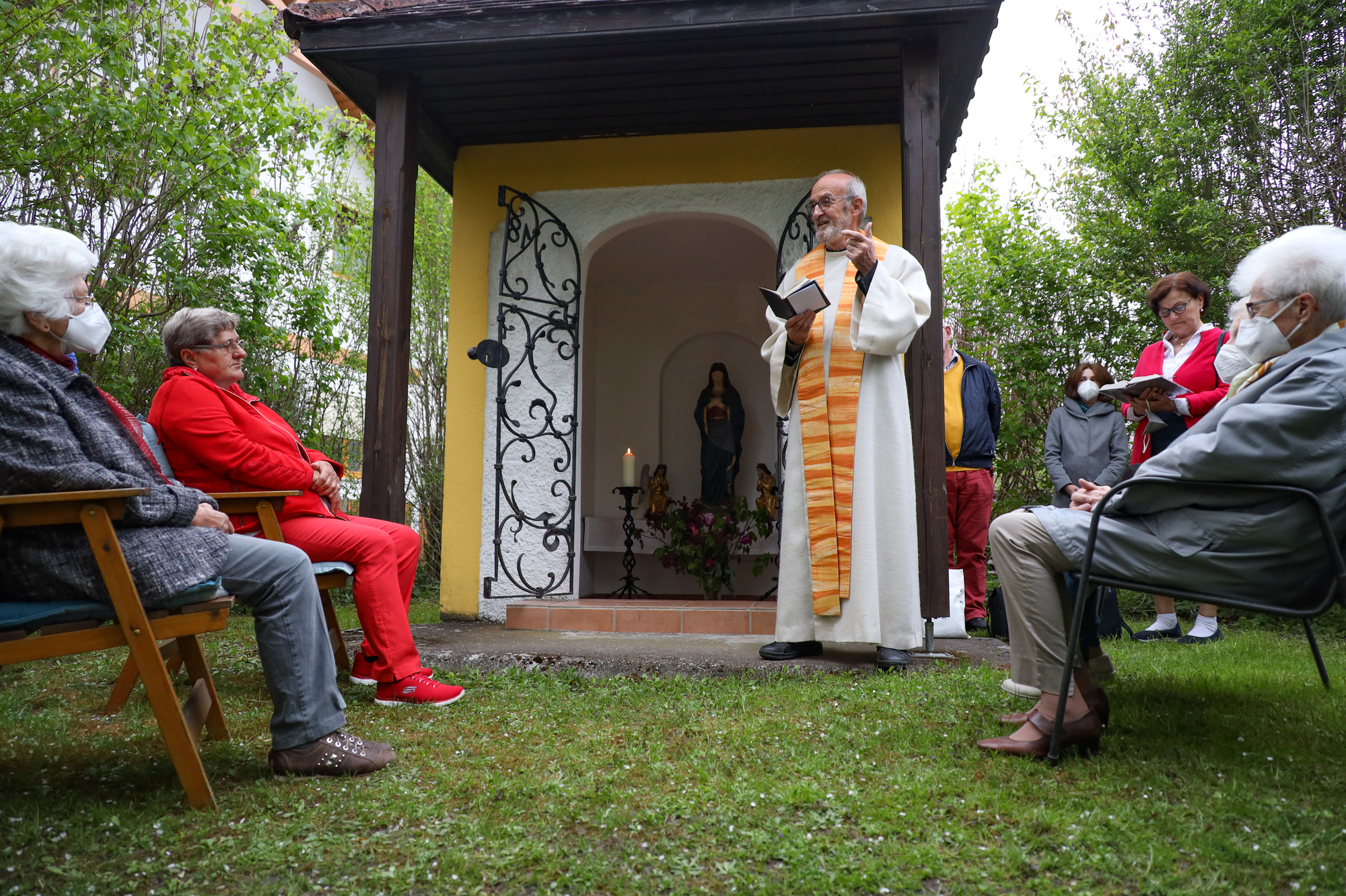 Maiandacht bei der Erblehner-Kapelle