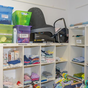 Caritas-Laden mit Kinderartikeln