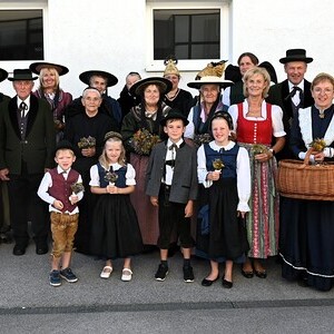 Gruppenfoto der Trachtengruppe