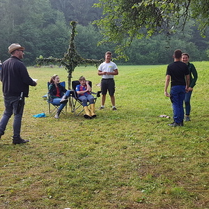 Probe zum tollen Theaterstück unter der Regie von Scherfler Johannes