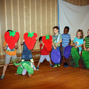 Abschied von Pfr. Wimmer im Kindergarten