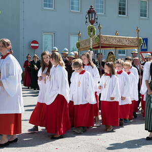Fronleichnam 2015, Pfarre Neumarkt im Mühlkreis