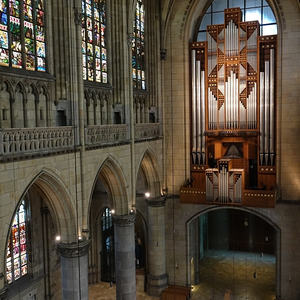 Blick auf die Rudigierorgel