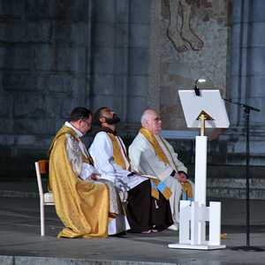 Lourdes, Lichterprozession 