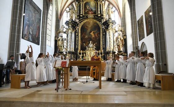 Erstkommunion der 2B-Klasse