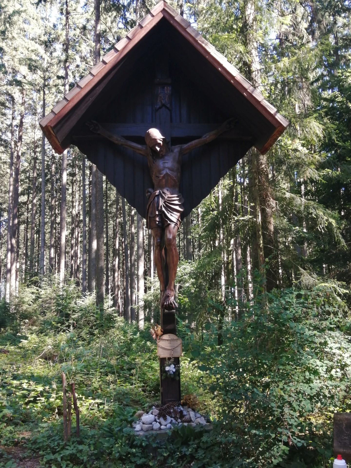 Pilgern der KFB Ottnang zur Hubertuskapelle in Puchheim