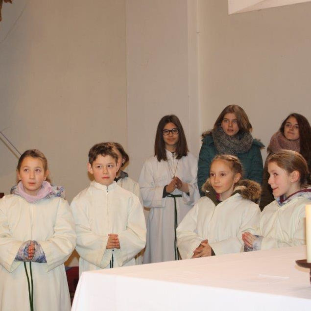 Aufnahme der neuen Ministranten 2017